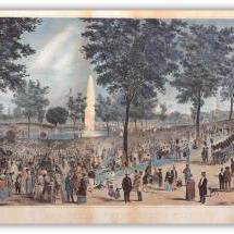 1848年，波士顿公园的水庆典